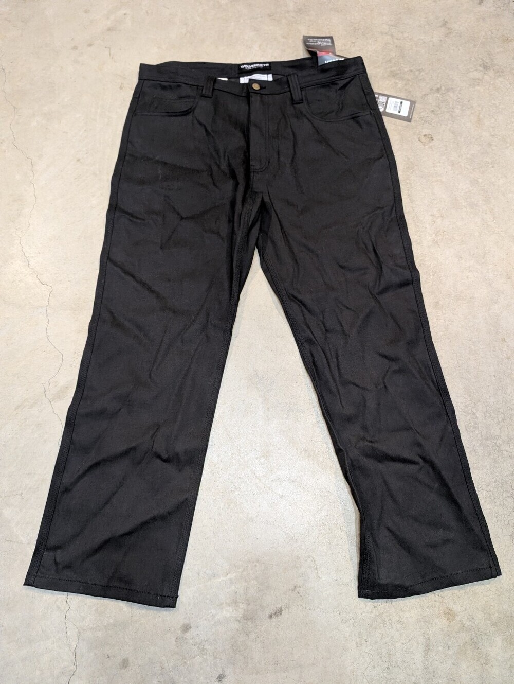 NWT Wolverine FR Cat 2 Pants Mens 38x30 Black Work Utility